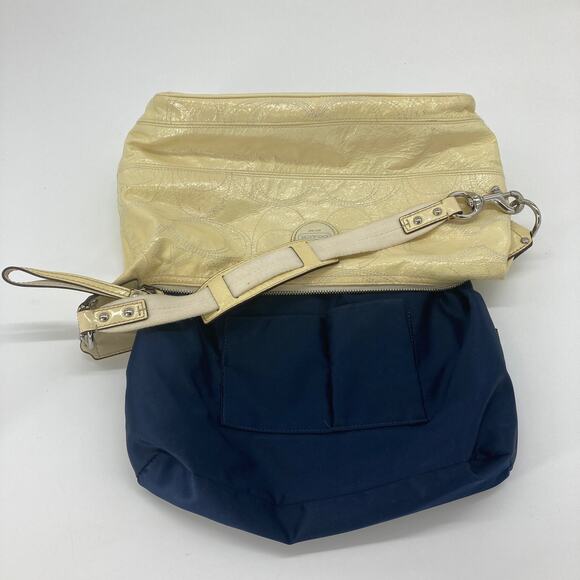 Coach F17421 Light yellow medium size shoulder bag - Picture 10 of 10